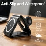 Simsiz şarj cihazı 3-in-1 telefon , saat , qulaqcıq - Image 3